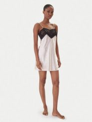Guess Koszula nocna O5BX02 W4732 Różowy Regular Fit. Czerwone piżamy damskie Guess, m, z aplikacjami, z syntetyku, bez ramiączek. Za 299.99 zł.