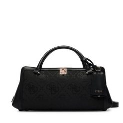 Torebka Guess. Czarne torebki do ręki damskie Guess, z aplikacjami, bez dodatków. Za 634.99 zł.
