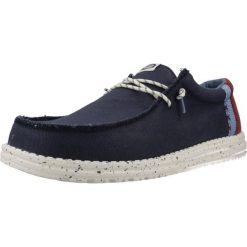 Buty HEY DUDE WALLY BREAK HEY DAY Niebieski. Niebieskie trekkingi męskie Hey dude, trekkingowe. Za 220.99 zł.