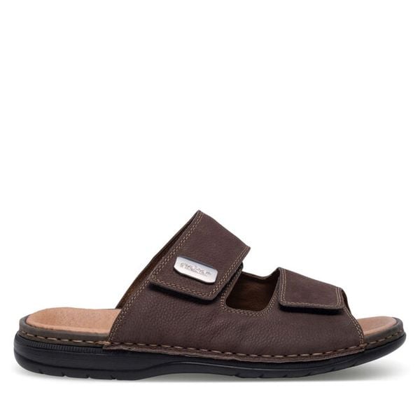 Klapki Rieker. Brązowe klapki męskie Rieker. Za 259.99 zł.