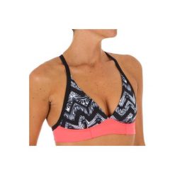 Góra kostiumu kąpielowego BEA MAWA damska. Czarne koszulki sportowe damskie OLAIAN, bez wzorów, z elastanu. Za 59.99 zł.