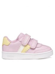 Geox Sneakersy B Eclyper Girl B665MA 000BC CE82M Różowy jasny. Czerwone buty sportowe dziewczęce Geox, bez wzorów, ze skóry, bez zapięcia. Za 179.99 zł.