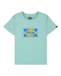 Koszulka z krótkim rękawem dla Chłopcy EV STARFISH STAMP Niebieski. Niebieskie t-shirty dla chłopców Quiksilver, z aplikacjami, z bawełny, bez ramiączek. Za 32.50 zł.