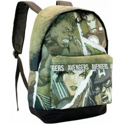 Plecak dla dzieci Karactermania Marvel Avengers Shout. Zielone torby i plecaki dziecięce Avengers, z materiału. Za 213.00 zł.