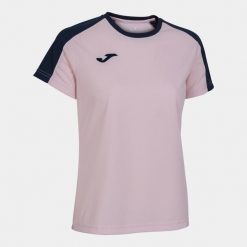 Koszulka do piłki nożnej damska Joma Eco Champioship z krótkim rękawem. Czerwone t-shirty damskie Joma, m, bez wzorów, sportowe, bez kołnierzyka. W wyprzedaży za 107.90 zł.