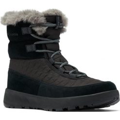 Buty Śniegowce Damskie Columbia Slopeside Peak Luxe Waterproof. Czarne obuwie sportowe damskie Columbia, bez wzorów, trekkingowe. W wyprzedaży za 488.00 zł.