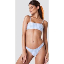 Hot Anatomy Dół bikini w kratkę z marszczeniem - Black,White,Multicolor. Białe bikini damskie Hot Anatomy, w kratkę. Za 80.95 zł.