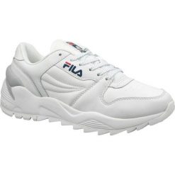 Damskie Buty Sportowe Orbit Low. Białe obuwie sportowe damskie Fila, bez wzorów, z materiału, trekkingowe. Za 365.99 zł.