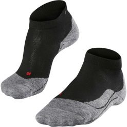 Skarpetki Falke RU4. Czarne skarpety męskie Falke, bez wzorów, z materiału. Za 133.50 zł.