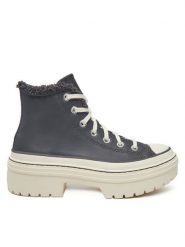 Converse Trampki Chuck Taylor All Star Lugged Heel Sherpa A10152C 094 Granatowy. Niebieskie trampki i tenisówki damskie Converse, bez wzorów, z materiału, retro, bez zapięcia. Za 299.99 zł.