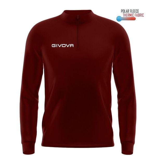 Bluza sportowa Givova Maglia Tecnica Granata M. Brązowe bluzy męskie Givova, m, bez wzorów, bez kaptura, na fitness i siłownię. Za 206.99 zł.