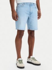 Tommy Hilfiger Szorty jeansowe Denton MW0MW42625 Niebieski Straight Fit. Niebieskie szorty męskie Tommy Hilfiger, m, bez wzorów, z bawełny. Za 369.99 zł.