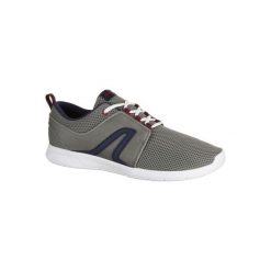Buty męskie do chodu sportowego Soft 140 siateczka szaro-niebieska. Buty sportowe męskie marki NEWFEEL. Za 69.99 zł.
