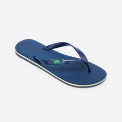 Japonki męskie Ipanema Classic Brasil. Niebieskie klapki męskie Ipanema, z gumy, eleganckie. Za 44.99 zł.