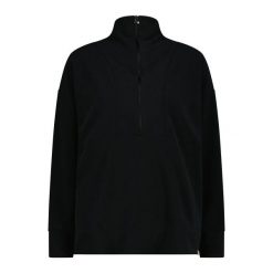 Bluza damska CMP. Czarne bluzy damskie CMP, bez wzorów, bez kaptura. Za 323.50 zł.