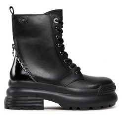 Trzewiki Liu Jo. Czarne botki damskie Liu Jo, bez obcasa, na płaskiej podeszwie, bez zapięcia. Za 1,159.00 zł.