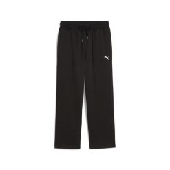Męskie spodnie dresowe PUMA Class o luźnym kroju z zaszewkami PUMA Black. Czarne spodnie sportowe męskie Puma, m, bez wzorów, z dresówki, do biegania. Za 269.00 zł.