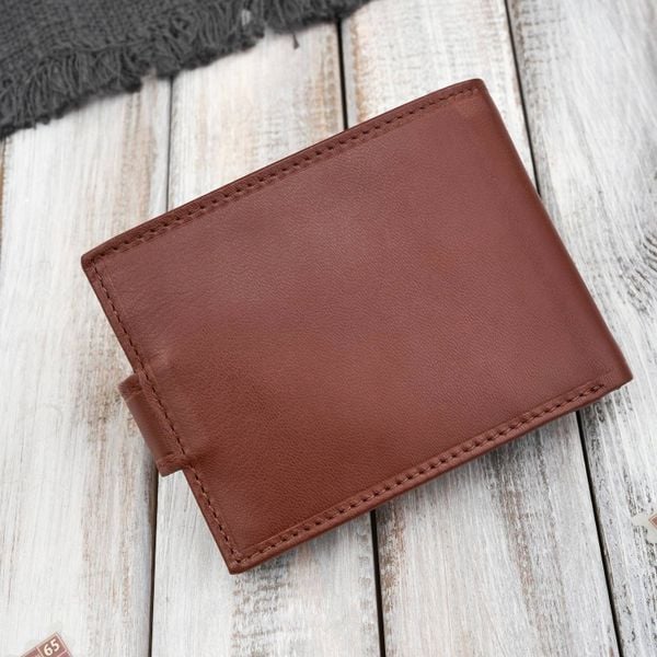 Paolo Peruzzi Portfel męski skórzany koniakowy RFID na prezent AL-16-CG. Portfele męskie Paolo Peruzzi, bez wzorów. Za 92.16 zł.