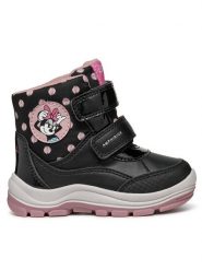 Geox Śniegowce B Flanfil Girl B Abx B463WC 0BCMN C9289 M Czarny. Czarne buty zimowe dziewczęce Geox, ze skóry, bez zapięcia. Za 209.99 zł.