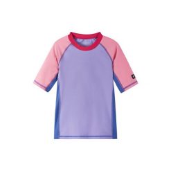 Koszulka do pływania dziecięca Reima Joonia. Czerwone t-shirty i topy dla dziewczynek Reima, bez wzorów, bez ramiączek. Za 119.99 zł.