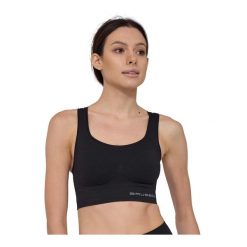 Damski crop top do ćwiczeń Brubeck GYM. Czarne obuwie sportowe damskie Brubeck, bez wzorów, z elastanu, na fitness i siłownię. Za 149.99 zł.