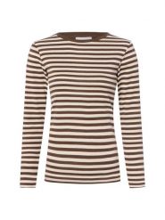 Brookshire Koszulka z długim rękawem Kobiety Bawełna (100%) brązowy, M. Brązowe t-shirty damskie brookshire, m, bez wzorów, z bawełny, bez kołnierzyka. Za 99.95 zł.