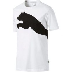 Puma Bluzka Oversize Logo Tee White M. Koszulki sportowe męskie marki Puma. Za 105.00 zł.