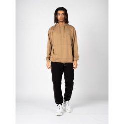 Bluza trekking męska Cuenca. Brązowe bluzy męskie Fila, l, bez wzorów, z elastanu, z kapturem. Za 292.00 zł.
