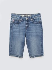 Szorty damskie jeansowe niebieskie Shira 469. Niebieskie szorty damskie Big Star, na lato, uniwersalny, bez wzorów, z bawełny, klasyczne, z podwyższonym stanem. Za 159.99 zł.