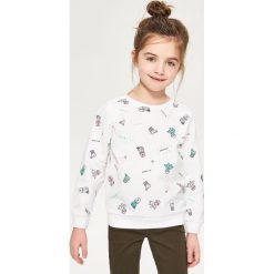 Bluza z nadrukiem - Biały. Bluzy dla dziewczynek marki Reserved. Za 119.99 zł.