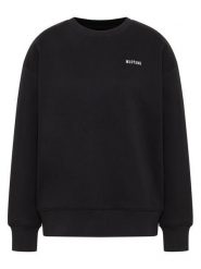Mustang Bluza Burley 1016772 Czarny Oversize. Czarne bluzy damskie Mustang, s, bez wzorów, z bawełny, bez kaptura. Za 319.99 zł.