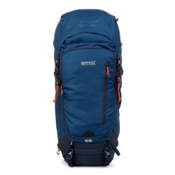 Plecak Turystyczny Highton V2 65L. Niebieskie plecaki damskie Regatta, bez wzorów. Za 360.99 zł.