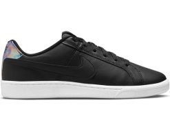 Buty do chodzenia damskie Nike Wmns Court Royale. Czarne obuwie sportowe damskie SPORTS TUTOR, bez wzorów, z gumy, tenisowe, nike court. Za 241.00 zł.
