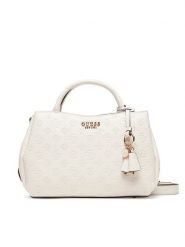 Guess Torebka Phoebe HWPD96 65060 Biały. Białe torebki do ręki damskie Guess, z aplikacjami, ze skóry, bez dodatków. Za 469.99 zł.