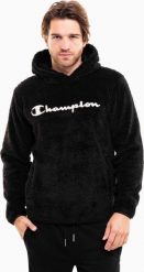 Champion Bluza męska Champion Hooded Top czarna 220445 KK001 S. Czarne bluzy męskie Champion, m, bez wzorów, bez kaptura. Za 335.18 zł.