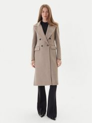 Maryley Płaszcz przejściowy 25IB807/01SS Beżowy Regular Fit. Brązowe płaszcze damskie Maryley, m, bez wzorów, z syntetyku, bez kaptura. Za 839.99 zł.