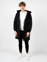 Pepe Jeans Kurtka "Jaden Parka" | PM402595 | Jaden | Mężczyzna | Czarny. Czarne kurtki męskie Pepe Jeans, m, bez wzorów, z bawełny, bez kaptura. W wyprzedaży za 729.00 zł.