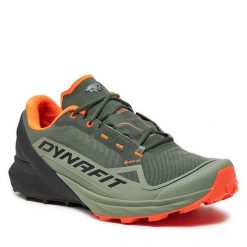 Buty do biegania Dynafit. Zielone buty sportowe męskie Dynafit, z gore-texu, bez zapięcia, do biegania, gore-tex. Za 609.99 zł.
