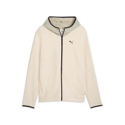 Bluza Puma Pumatech Z Pełnym Zamkiem Dk Dorośli. Białe bluzy sportowe męskie Puma, l, bez wzorów, z bawełny, z kapturem. Za 373.99 zł.