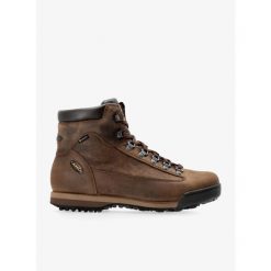 Buty trekkingowe męskie AKU Slope LTR GTX - dark brown. Brązowe trekkingi męskie Aku, trekkingowe. Za 1,007.99 zł.