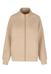 Bluza damska ze stójką B-ELIA. Brązowe bluzy sportowe damskie Volcano, s, bez wzorów, z bawełny, bez kaptura. Za 169.99 zł.