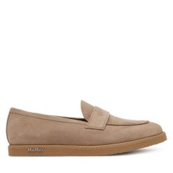 Lordsy Max Mara. Brązowe mokasyny damskie Max Mara. Za 1,679.00 zł.