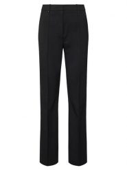 KARL LAGERFELD Spodnie materiałowe B1W10003 Czarny Straight Leg. Czarne spodnie materiałowe damskie KARL LAGERFELD, bez wzorów, z materiału. Za 1,099.00 zł.