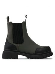 DeeZee Kozaki CS5819-05 Khaki. Brązowe buty zimowe dziewczęce DeeZee, bez wzorów, ze skóry, bez zapięcia. Za 149.99 zł.