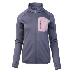 Bluza damska Elbrus Nomi Wo's - fioletowa, Rozmiar S. Fioletowe bluzy damskie ELBRUS, m, z aplikacjami, z elastanu, bez kaptura. Za 244.99 zł.