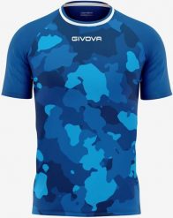 T-shirt męski Givova Army Azzurro-Turchese Blue. Niebieskie t-shirty męskie Givova, m, bez wzorów, z materiału, klasyczne, bez kołnierzyka. Za 75.66 zł.