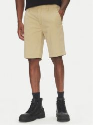 Timberland Szorty materiałowe TB0A5U2K Beżowy Regular Fit. Brązowe szorty męskie Timberland, m, bez wzorów, z bawełny. Za 249.99 zł.