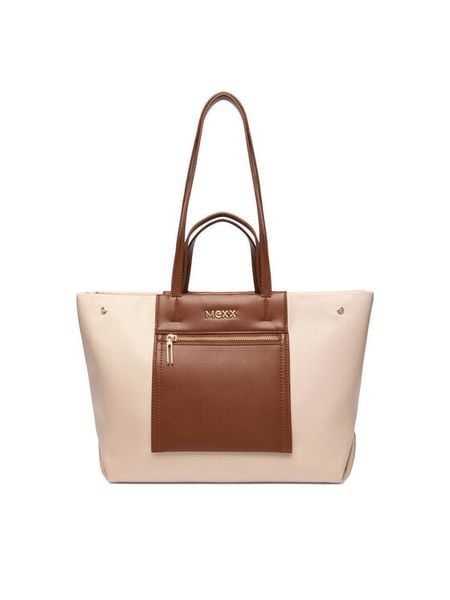 MEXX Torebka EO-MEXX-L-002-09 Beżowy. Brązowe torebki do ręki damskie Mexx, bez wzorów, bez dodatków. Za 249.99 zł.