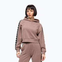 Bluza damska Pitbull Verona Hooded Oversize. Brązowe bluzy damskie PITBULL, m, bez wzorów, z elastanu, bez kaptura. Za 209.99 zł.