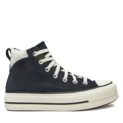 Trampki Converse. Czarne trampki i tenisówki damskie Converse, bez wzorów, retro, bez zapięcia. Za 309.99 zł.